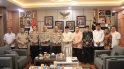 Temui Kapolda Aceh, Ketua Baitul Mal Bahas Kemaslahatan Masyarakat