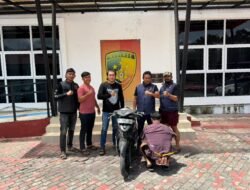 Satreskrim Polres Aceh Besar Berhasil Tangkap Satu Orang DPO Pelaku Kasus Curanmor