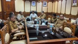 Dek Fadh Ikuti Rakor Percepatan Rehabilitasi dan Rekonstruksi Pascabencana