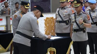 Kapolda Aceh Pimpin Sertijab Dua PJU dan Lima Kapolres Jajaran