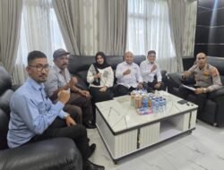 Kapolres Aceh Besar Sambut Audiensi SMSI, Perkuat Sinergi Jaga Kamtibmas