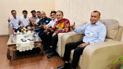SMSI Aceh Besar Jalin Sinergi dengan Bank Aceh Syariah Jantho