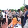 Kapolres Aceh Utara Pimpin Apel Gelar Pasukan Pencegahan dan Penanganan Karhutla