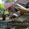 Hujan Lebat Disertai Angin Kencang, Rumah Warga di Lhoksukon Rusak Berat Tertimpa Pohon Tumbang