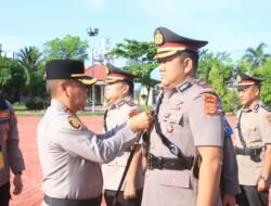 Kapolres Aceh Utara Pimpin Sertijab, Sejumlah Pejabat Berganti: Jabatan Adalah Amanah