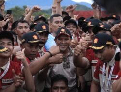 Dek Fadh Bakar Semangat 510 Laskar Gerindra Aceh di Jantho