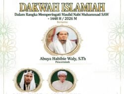 4 Oktober, Gampong Jruek Bak Kreh Hadirkan Abuya Habibie Waly Isi Dakwah Maulid Nabi