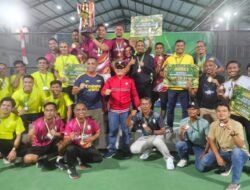 BTC Polda Aceh Raih Juara III Turnamen Tenis Piala Panglima TNI
