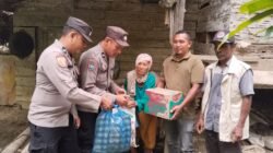 Jumat Berkah, Polsek Baktiya Bersama Komunitas Baktiya Bersaudara Salurkan Sembako kepada Warga Membutuhkan