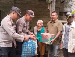 Jumat Berkah, Polsek Baktiya Bersama Komunitas Baktiya Bersaudara Salurkan Sembako kepada Warga Membutuhkan
