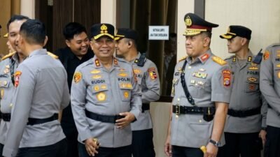 Kapolda Aceh Hadiri Sertijab Sejumlah PJU Mabes dan Kapolda Jajaran