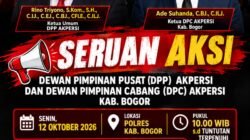 Ketum AKPERSI Serukan Aksi di Polres Kabupaten Bogor, Desak Penanganan Tegas Dugaan Intimidasi Terhadap Anggota AKPERSI