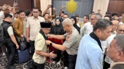 Wakapolda Aceh Sambut Kedatangan Ketua Umum DPN HKTI/Kepala BGN