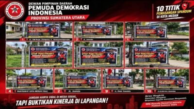 Bapak Ke Mana?” 10 Spanduk Mengecam, Kapolrestabes Medan Belum Menjawab