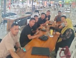 PERERAT SILATURAHMI, KETUA PERS SIBER INDONESIA (PSI) ANWAR RABO NGOPI BARENG KETUA PWO RAIS AZHARI DI BANDA ACEH