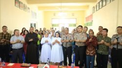 Kapolda Aceh Sampaikan Pesan Kamtibmas di Gereja Hati Kudus