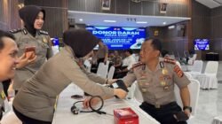 Hari Jadi Ke-75 Humas Polri, Bidhumas Polda Aceh Gelar Donor Darah