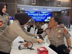 Hari Jadi Ke-75 Humas Polri, Bidhumas Polda Aceh Gelar Donor Darah