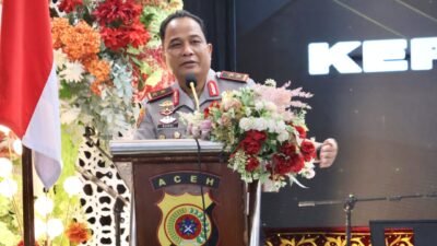 Kapolda Aceh Sampaikan Apresiasi kepada Brigjen Pol. Ari Wahyu Widodo saat Kenal Pamit