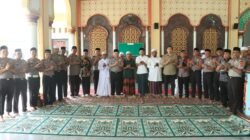 Polisi Bersama Masyarakat, Jumat Keliling Polres Aceh Utara Kembali Digelar di Masjid Al-Hidayah